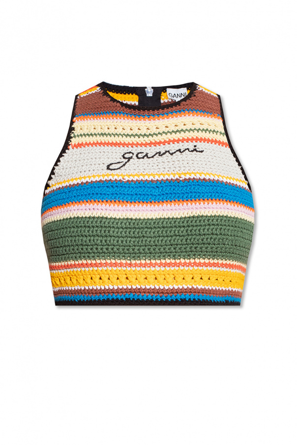GANNI  Crochet スイムトップス　チューブトップ GANNI Crochet スイムトップスチューブトップ